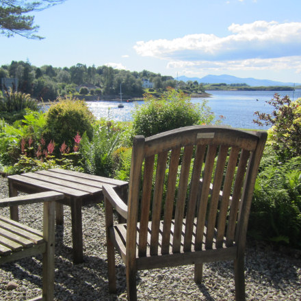 View from Ronebhal Guest House